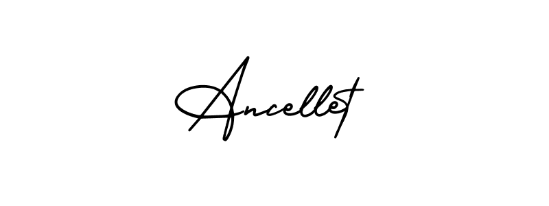 Once you've used our free online signature maker to create your best signature AmerikaSignatureDemo-Regular style, it's time to enjoy all of the benefits that Ancellet name signing documents. Ancellet signature style 3 images and pictures png