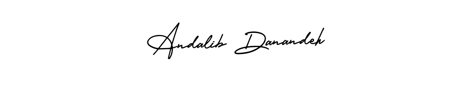 if you are searching for the best signature style for your name Andalib Danandeh. so please give up your signature search. here we have designed multiple signature styles  using AmerikaSignatureDemo-Regular. Andalib Danandeh signature style 3 images and pictures png