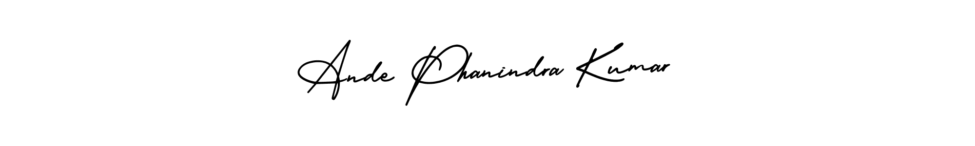 Also You can easily find your signature by using the search form. We will create Ande Phanindra Kumar name handwritten signature images for you free of cost using AmerikaSignatureDemo-Regular sign style. Ande Phanindra Kumar signature style 3 images and pictures png