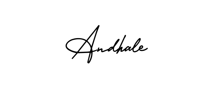 Make a beautiful signature design for name Andhale. Use this online signature maker to create a handwritten signature for free. Andhale signature style 3 images and pictures png