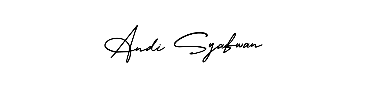 It looks lik you need a new signature style for name Andi Syafwan. Design unique handwritten (AmerikaSignatureDemo-Regular) signature with our free signature maker in just a few clicks. Andi Syafwan signature style 3 images and pictures png