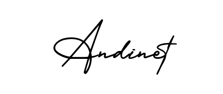 If you are searching for the best signature style for your name Andinet, here we have designed multiple signature styles using AmerikaSignatureDemo-Regular. Andinet signature style 3 images and pictures png