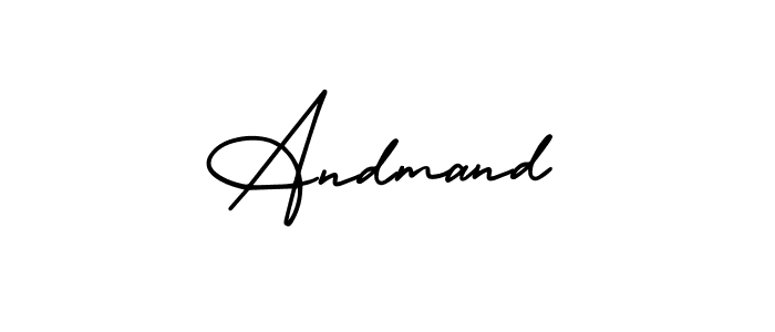 This is the best signature style for the Andmand name. Also you like these signature font (AmerikaSignatureDemo-Regular). Mix name signature. Andmand signature style 3 images and pictures png