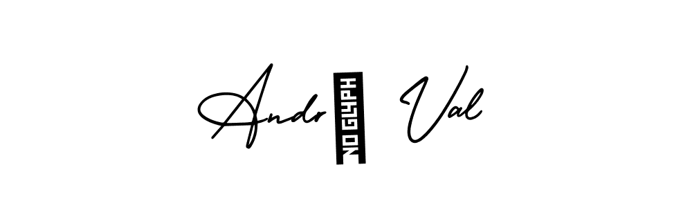 It looks lik you need a new signature style for name André Val. Design unique handwritten (AmerikaSignatureDemo-Regular) signature with our free signature maker in just a few clicks. André Val signature style 3 images and pictures png