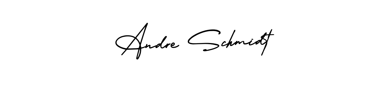 This is the best signature style for the Andre Schmidt name. Also you like these signature font (AmerikaSignatureDemo-Regular). Mix name signature. Andre Schmidt signature style 3 images and pictures png