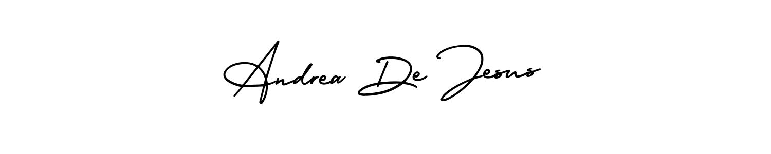 Best and Professional Signature Style for Andrea De Jesus. AmerikaSignatureDemo-Regular Best Signature Style Collection. Andrea De Jesus signature style 3 images and pictures png