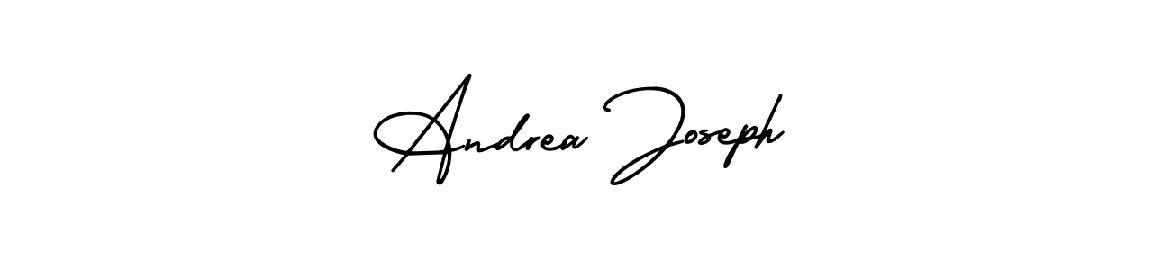 Make a beautiful signature design for name Andrea Joseph. With this signature (AmerikaSignatureDemo-Regular) style, you can create a handwritten signature for free. Andrea Joseph signature style 3 images and pictures png