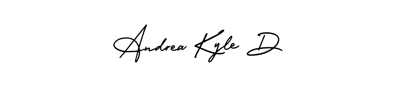 You can use this online signature creator to create a handwritten signature for the name Andrea Kyle D. This is the best online autograph maker. Andrea Kyle D signature style 3 images and pictures png