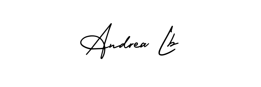 Also we have Andrea Lb name is the best signature style. Create professional handwritten signature collection using AmerikaSignatureDemo-Regular autograph style. Andrea Lb signature style 3 images and pictures png