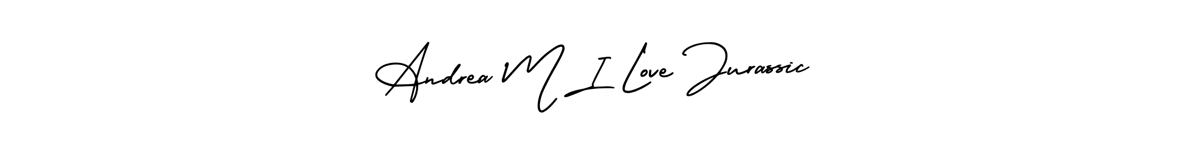 How to Draw Andrea M I Love Jurassic signature style? AmerikaSignatureDemo-Regular is a latest design signature styles for name Andrea M I Love Jurassic. Andrea M I Love Jurassic signature style 3 images and pictures png