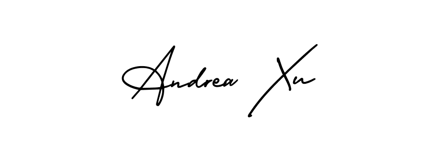 Best and Professional Signature Style for Andrea Xu. AmerikaSignatureDemo-Regular Best Signature Style Collection. Andrea Xu signature style 3 images and pictures png