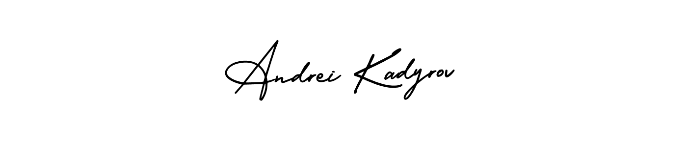 Best and Professional Signature Style for Andrei Kadyrov. AmerikaSignatureDemo-Regular Best Signature Style Collection. Andrei Kadyrov signature style 3 images and pictures png