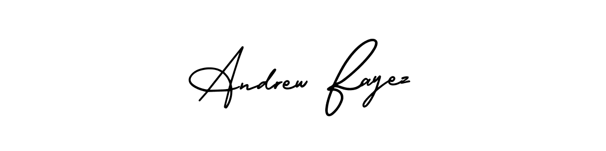 if you are searching for the best signature style for your name Andrew Fayez. so please give up your signature search. here we have designed multiple signature styles  using AmerikaSignatureDemo-Regular. Andrew Fayez signature style 3 images and pictures png