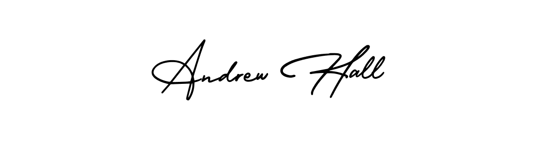 It looks lik you need a new signature style for name Andrew Hall. Design unique handwritten (AmerikaSignatureDemo-Regular) signature with our free signature maker in just a few clicks. Andrew Hall signature style 3 images and pictures png