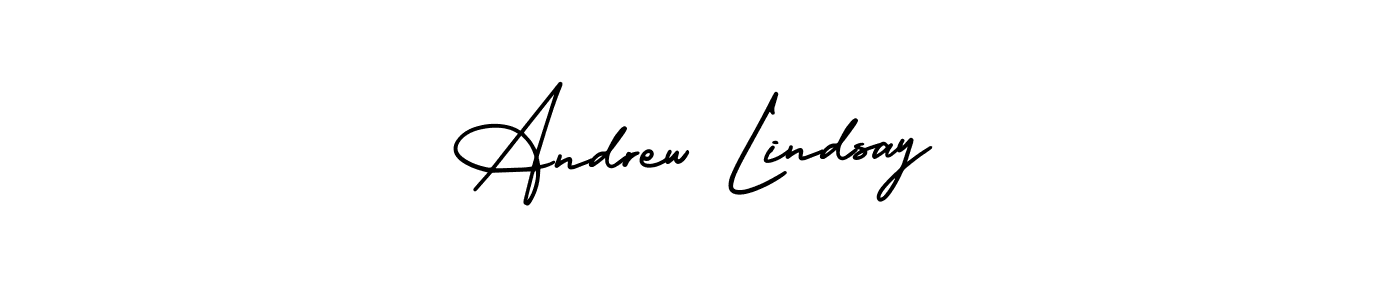 Andrew Lindsay stylish signature style. Best Handwritten Sign (AmerikaSignatureDemo-Regular) for my name. Handwritten Signature Collection Ideas for my name Andrew Lindsay. Andrew Lindsay signature style 3 images and pictures png