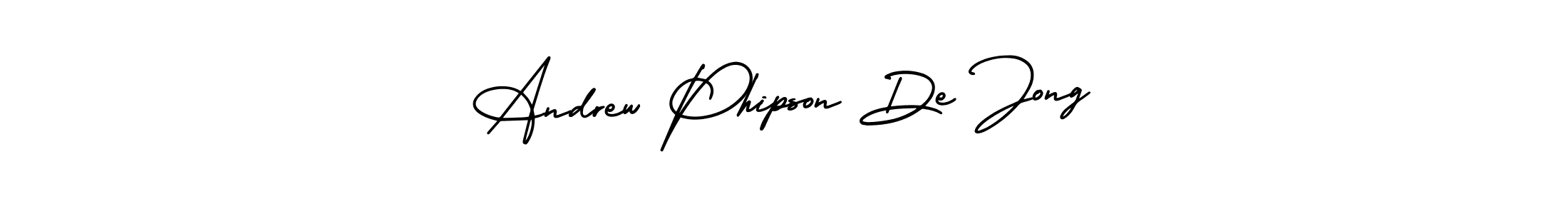 How to make Andrew Phipson De Jong signature? AmerikaSignatureDemo-Regular is a professional autograph style. Create handwritten signature for Andrew Phipson De Jong name. Andrew Phipson De Jong signature style 3 images and pictures png