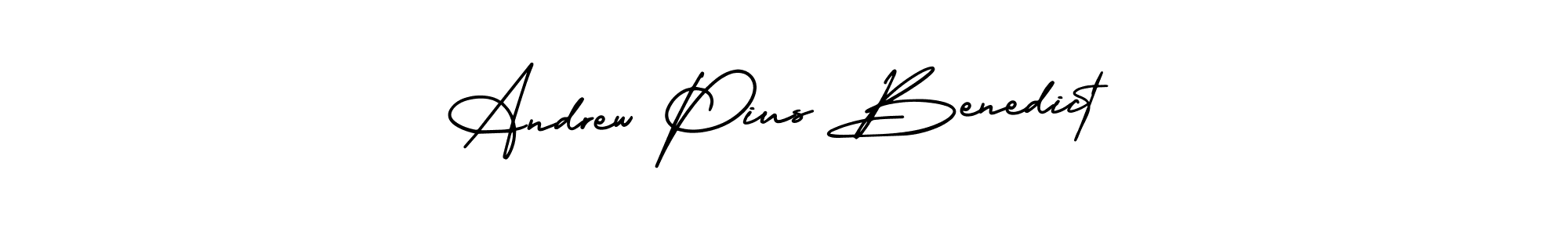 This is the best signature style for the Andrew Pius Benedict name. Also you like these signature font (AmerikaSignatureDemo-Regular). Mix name signature. Andrew Pius Benedict signature style 3 images and pictures png