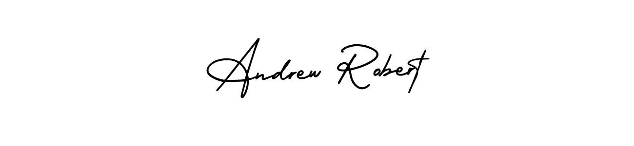 Design your own signature with our free online signature maker. With this signature software, you can create a handwritten (AmerikaSignatureDemo-Regular) signature for name Andrew Robert. Andrew Robert signature style 3 images and pictures png