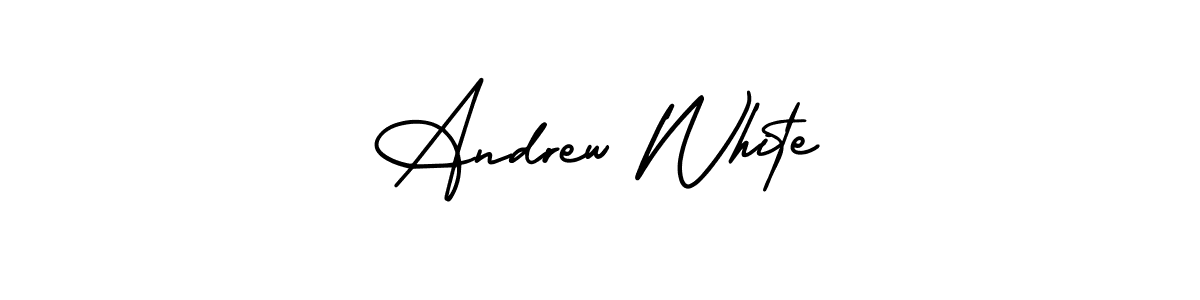 Also we have Andrew White name is the best signature style. Create professional handwritten signature collection using AmerikaSignatureDemo-Regular autograph style. Andrew White signature style 3 images and pictures png