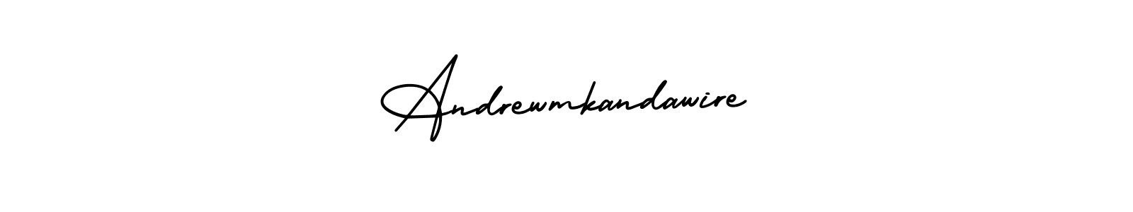It looks lik you need a new signature style for name Andrewmkandawire. Design unique handwritten (AmerikaSignatureDemo-Regular) signature with our free signature maker in just a few clicks. Andrewmkandawire signature style 3 images and pictures png