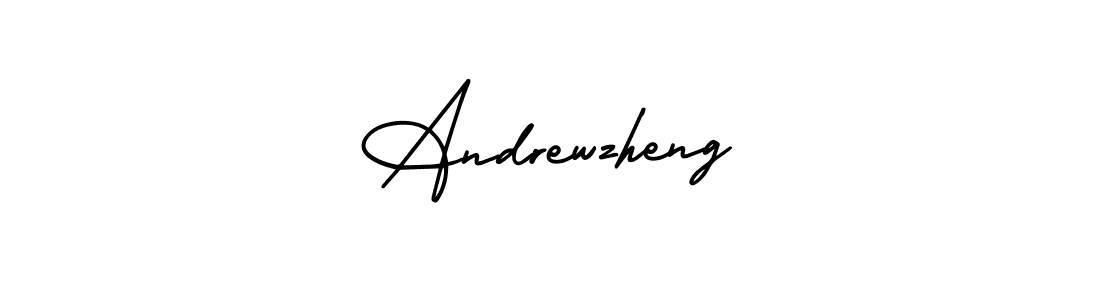 AmerikaSignatureDemo-Regular is a professional signature style that is perfect for those who want to add a touch of class to their signature. It is also a great choice for those who want to make their signature more unique. Get Andrewzheng name to fancy signature for free. Andrewzheng signature style 3 images and pictures png