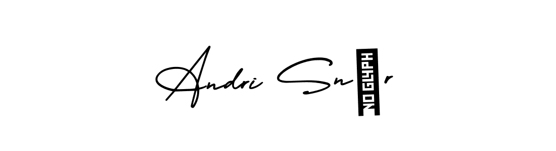 Similarly AmerikaSignatureDemo-Regular is the best handwritten signature design. Signature creator online .You can use it as an online autograph creator for name Andri Snær. Andri Snær signature style 3 images and pictures png