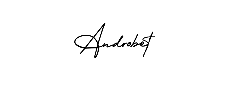 Also we have Androbet name is the best signature style. Create professional handwritten signature collection using AmerikaSignatureDemo-Regular autograph style. Androbet signature style 3 images and pictures png