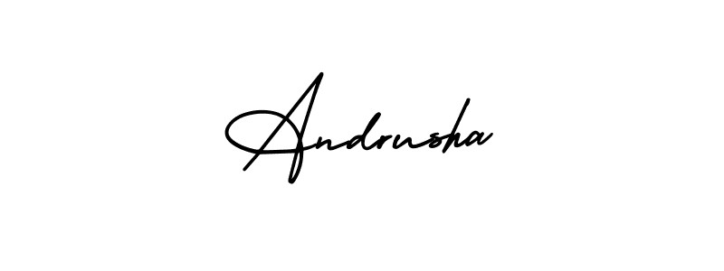 Also we have Andrusha name is the best signature style. Create professional handwritten signature collection using AmerikaSignatureDemo-Regular autograph style. Andrusha signature style 3 images and pictures png