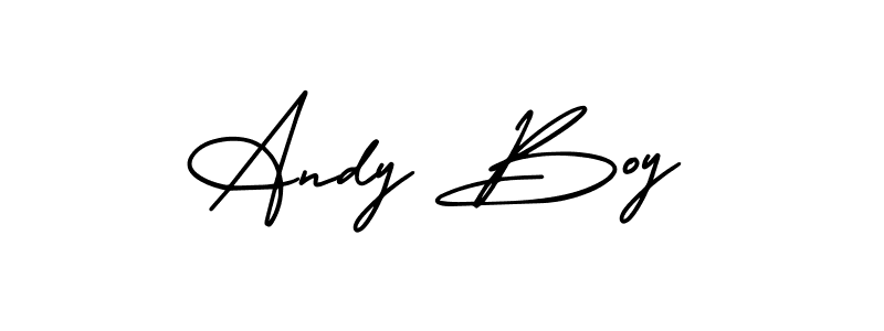 How to Draw Andy Boy signature style? AmerikaSignatureDemo-Regular is a latest design signature styles for name Andy Boy. Andy Boy signature style 3 images and pictures png