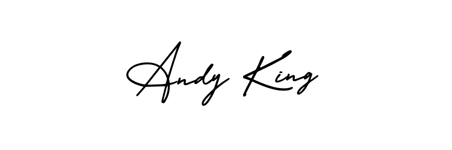 Also You can easily find your signature by using the search form. We will create Andy King name handwritten signature images for you free of cost using AmerikaSignatureDemo-Regular sign style. Andy King signature style 3 images and pictures png