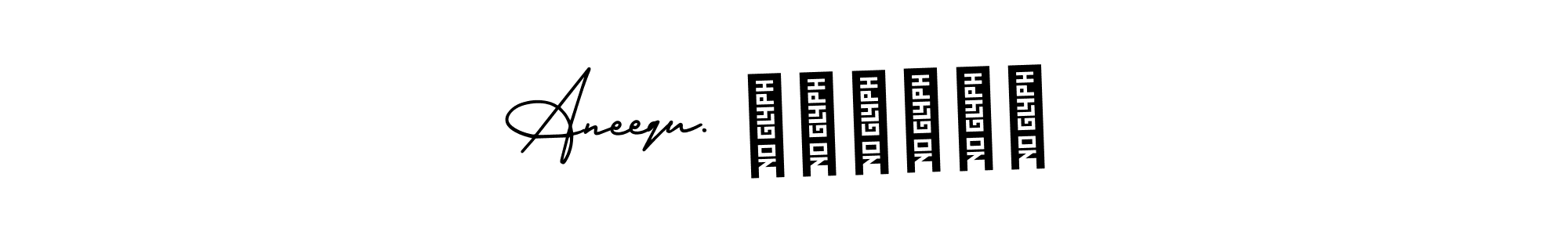 Create a beautiful signature design for name Aneequ. انیقءو. With this signature (AmerikaSignatureDemo-Regular) fonts, you can make a handwritten signature for free. Aneequ. انیقءو signature style 3 images and pictures png