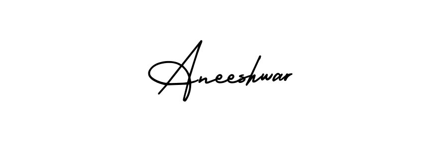 Check out images of Autograph of Aneeshwar name. Actor Aneeshwar Signature Style. AmerikaSignatureDemo-Regular is a professional sign style online. Aneeshwar signature style 3 images and pictures png