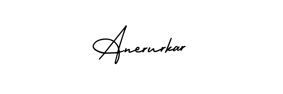 Best and Professional Signature Style for Anerurkar. AmerikaSignatureDemo-Regular Best Signature Style Collection. Anerurkar signature style 3 images and pictures png