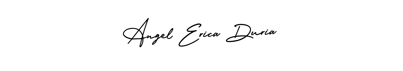 Use a signature maker to create a handwritten signature online. With this signature software, you can design (AmerikaSignatureDemo-Regular) your own signature for name Angel Erica Duria. Angel Erica Duria signature style 3 images and pictures png