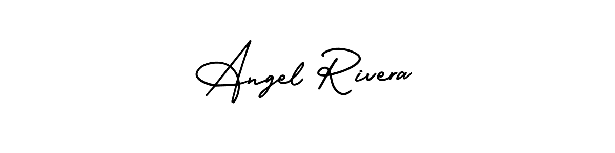 It looks lik you need a new signature style for name Angel Rivera. Design unique handwritten (AmerikaSignatureDemo-Regular) signature with our free signature maker in just a few clicks. Angel Rivera signature style 3 images and pictures png