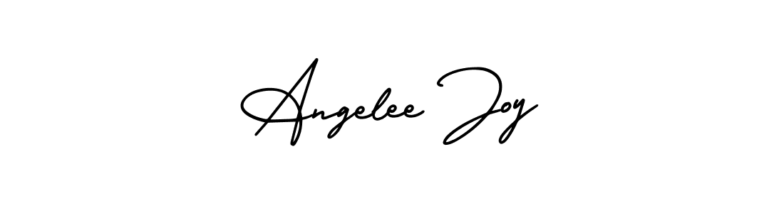 Similarly AmerikaSignatureDemo-Regular is the best handwritten signature design. Signature creator online .You can use it as an online autograph creator for name Angelee Joy. Angelee Joy signature style 3 images and pictures png