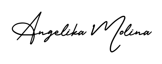 Personalize your online presence with Angelika Molina signature rendered in elegant AmerikaSignatureDemo-Regular font. Great for website footers and blogs. Angelika Molina signature style 3 images and pictures png