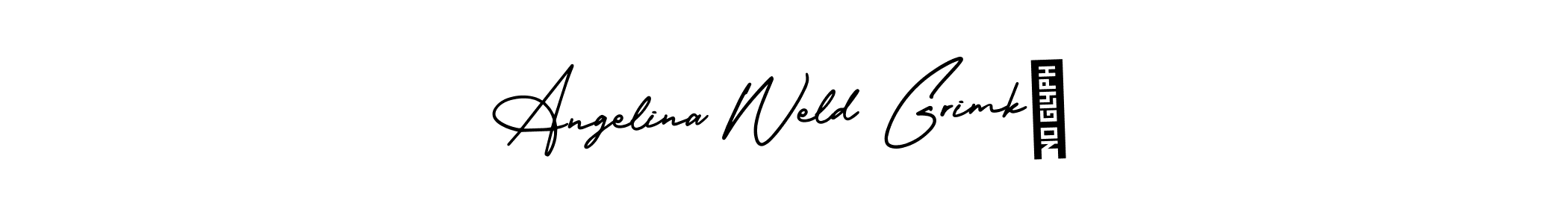 Check out images of Autograph of Angelina Weld Grimké name. Actor Angelina Weld Grimké Signature Style. AmerikaSignatureDemo-Regular is a professional sign style online. Angelina Weld Grimké signature style 3 images and pictures png