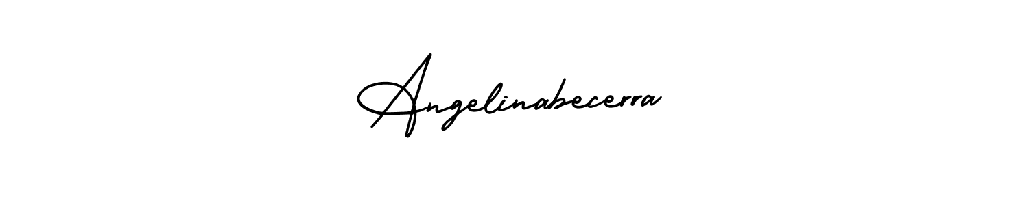 Check out images of Autograph of Angelinabecerra name. Actor Angelinabecerra Signature Style. AmerikaSignatureDemo-Regular is a professional sign style online. Angelinabecerra signature style 3 images and pictures png