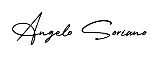 How to Draw Angelo Soriano signature style? AmerikaSignatureDemo-Regular is a latest design signature styles for name Angelo Soriano. Angelo Soriano signature style 3 images and pictures png