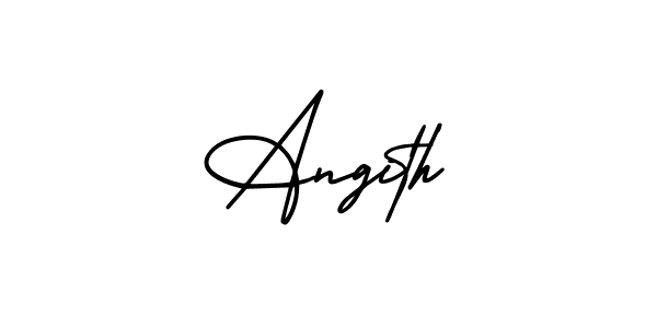 Check out images of Autograph of Angith name. Actor Angith Signature Style. AmerikaSignatureDemo-Regular is a professional sign style online. Angith signature style 3 images and pictures png