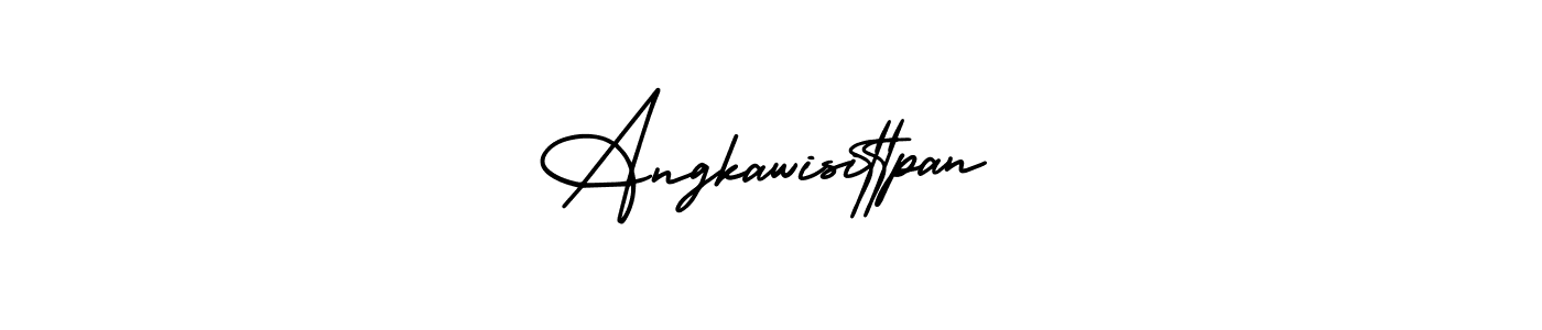 Create a beautiful signature design for name Angkawisittpan. With this signature (AmerikaSignatureDemo-Regular) fonts, you can make a handwritten signature for free. Angkawisittpan signature style 3 images and pictures png