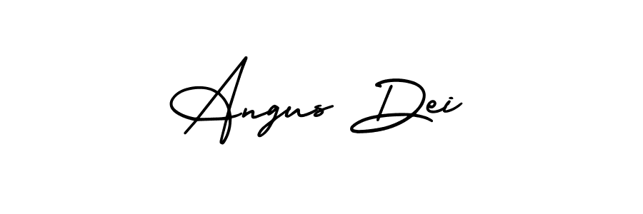 Use a signature maker to create a handwritten signature online. With this signature software, you can design (AmerikaSignatureDemo-Regular) your own signature for name Angus Dei. Angus Dei signature style 3 images and pictures png