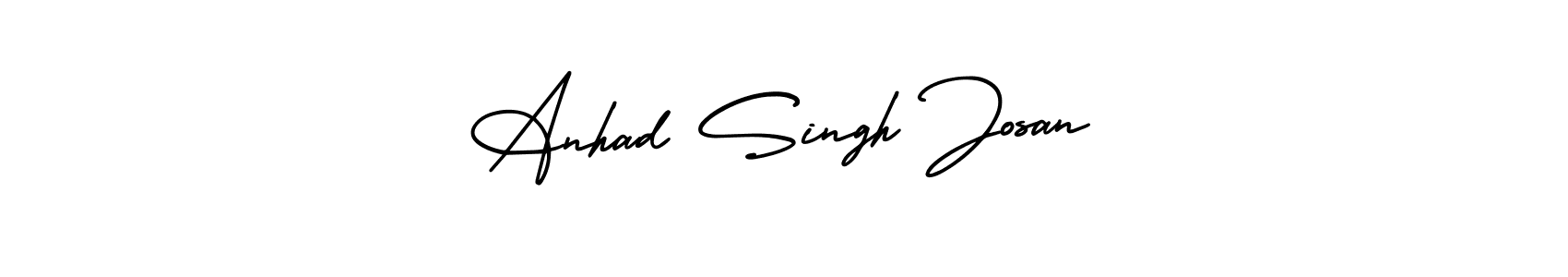 Best and Professional Signature Style for Anhad Singh Josan. AmerikaSignatureDemo-Regular Best Signature Style Collection. Anhad Singh Josan signature style 3 images and pictures png