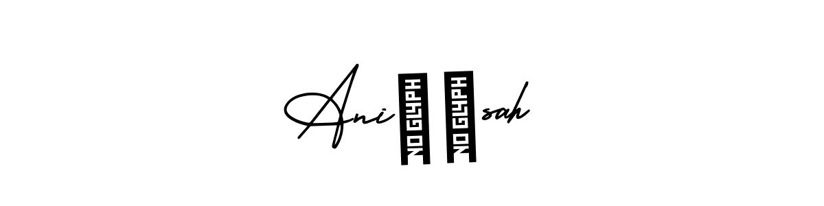 Also You can easily find your signature by using the search form. We will create Ani❤️sah name handwritten signature images for you free of cost using AmerikaSignatureDemo-Regular sign style. Ani❤️sah signature style 3 images and pictures png