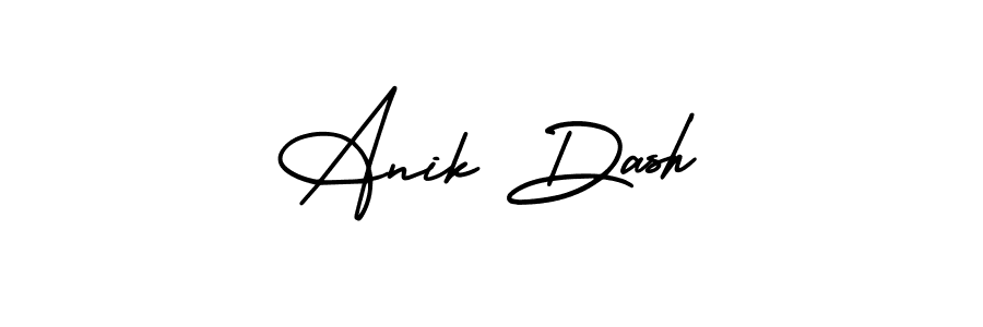 Also we have Anik Dash name is the best signature style. Create professional handwritten signature collection using AmerikaSignatureDemo-Regular autograph style. Anik Dash signature style 3 images and pictures png
