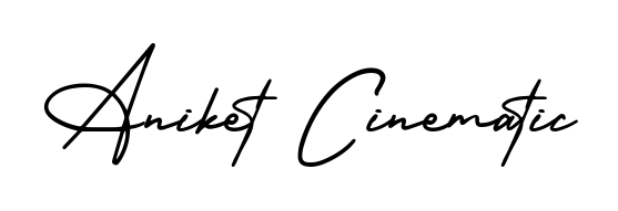 Turn your name Aniket Cinematic into a signature brand with AmerikaSignatureDemo-Regular styling. Download in standard PNG or transparent format anytime. Aniket Cinematic signature style 3 images and pictures png