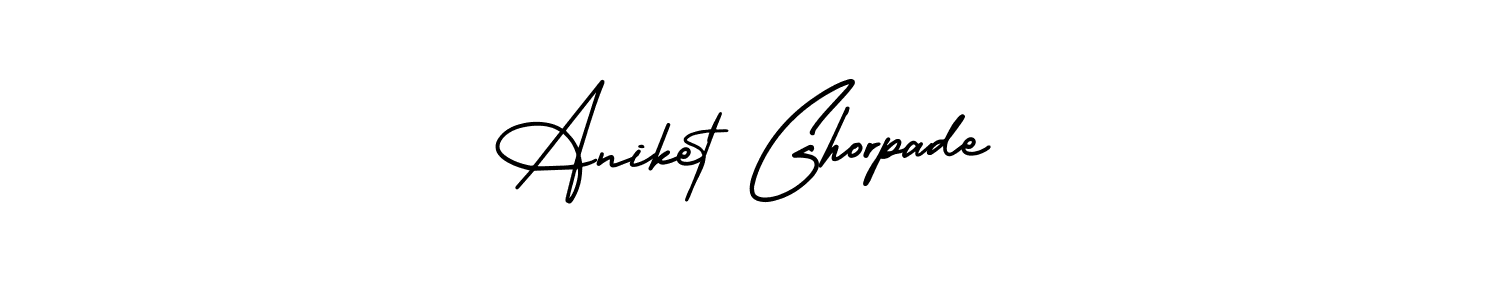 Best and Professional Signature Style for Aniket Ghorpade. AmerikaSignatureDemo-Regular Best Signature Style Collection. Aniket Ghorpade signature style 3 images and pictures png