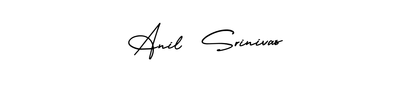 How to Draw Anil  Srinivas signature style? AmerikaSignatureDemo-Regular is a latest design signature styles for name Anil  Srinivas. Anil  Srinivas signature style 3 images and pictures png