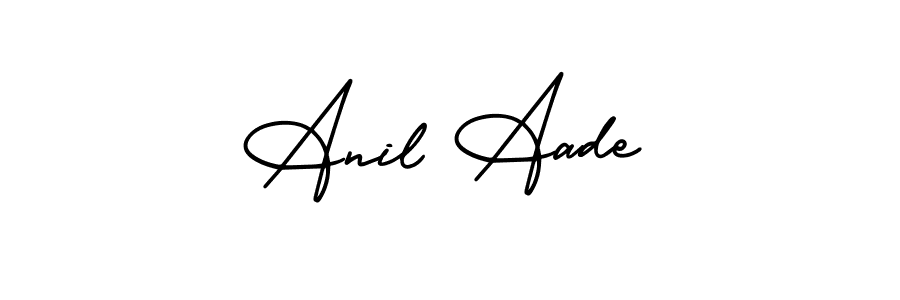 Once you've used our free online signature maker to create your best signature AmerikaSignatureDemo-Regular style, it's time to enjoy all of the benefits that Anil Aade name signing documents. Anil Aade signature style 3 images and pictures png